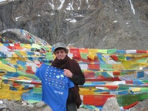 Mt. Kailash pass, 18,500 feet, Tibet.