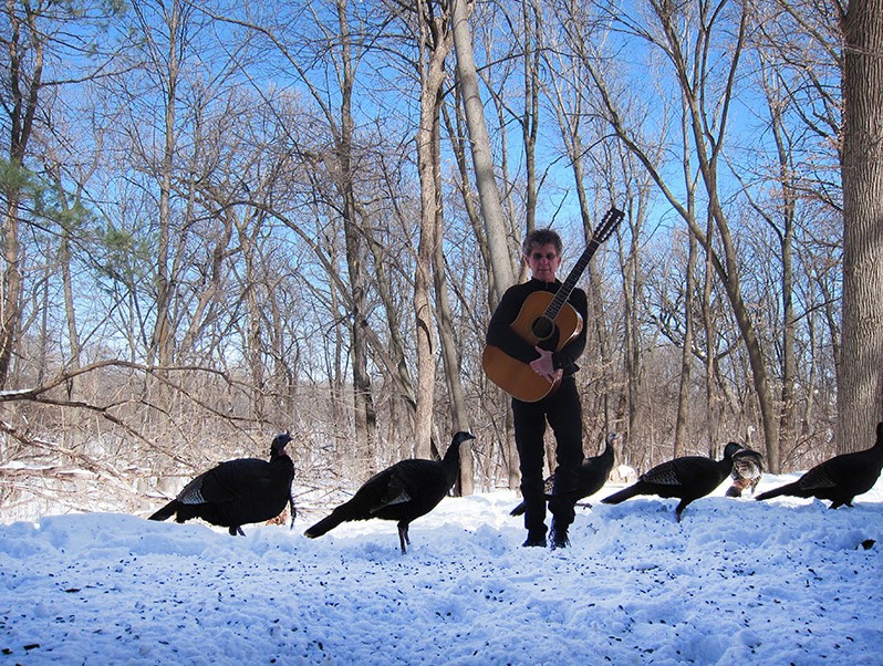 Steve Tibbetts, guitar, turkeys