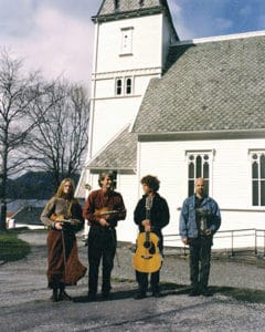 Turid, Knut, Steve, Marc near Utne, Norway