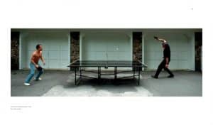 Eicher and Jarrett play ping-pong